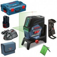 Комбинированный лазерный нивелир Bosch GCL 2-50 CG + RM 2 (12 V) + потолочная клипса