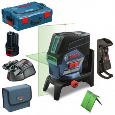 Комбинированный лазерный нивелир Bosch GCL 2-50 CG + RM 2 (12 V) + потолочная клипса