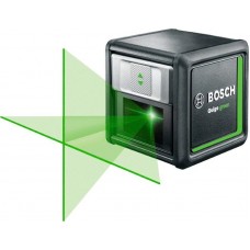 Линейный лазерный нивелир Bosch Quigo Green + tripod