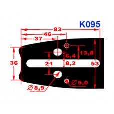 Шина Oregon 15"; 0,325; 1,5мм (158PXBK095)