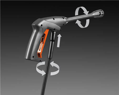 Quick Connect и шарнирные соединения мойки высокого давления Husqvarna PW 125
